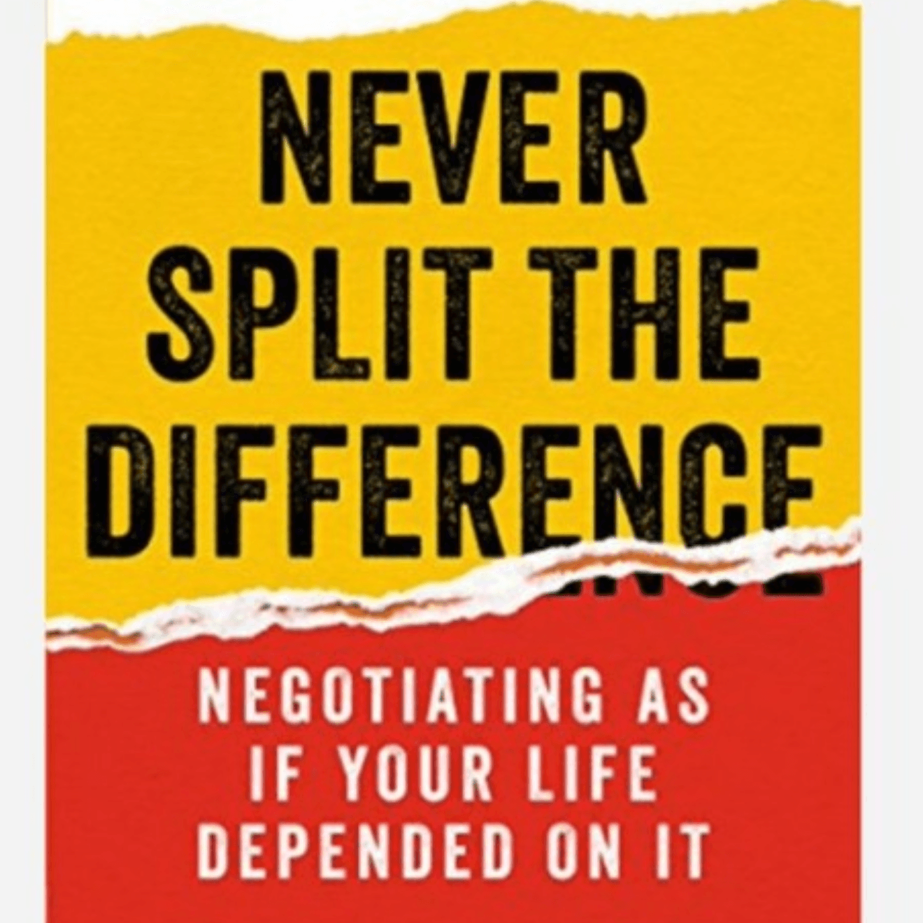 Never Split the Difference, image 1 of 1