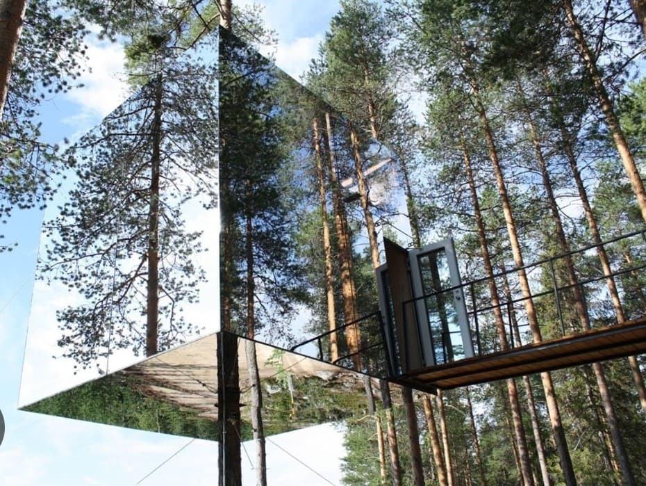Mirror Cube - Treehouse, image 1 of 1