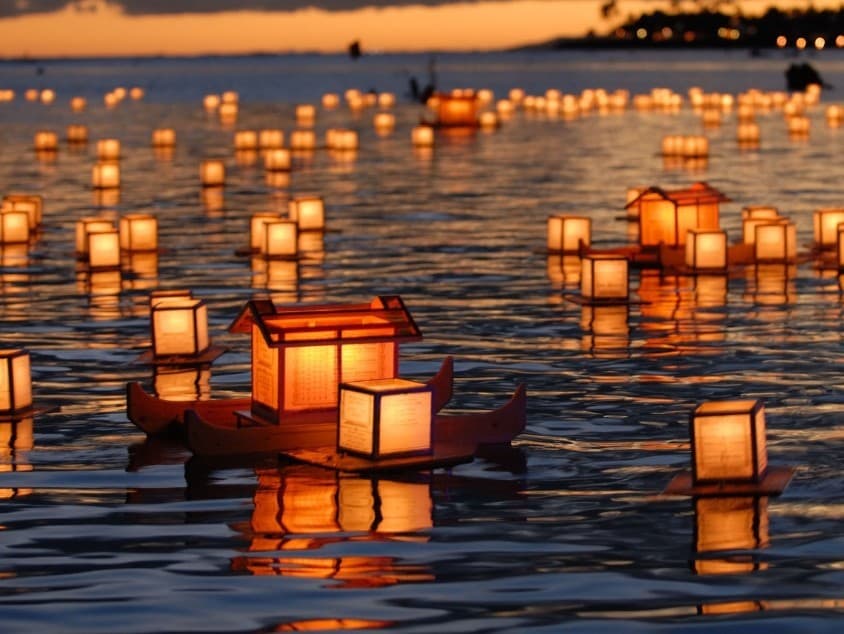 Floating Lanterns, image 1 of 1