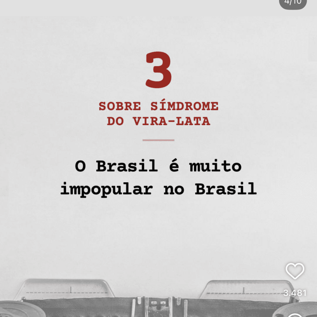 O Brasil é muito impopular no Brasil, image 1 of 1