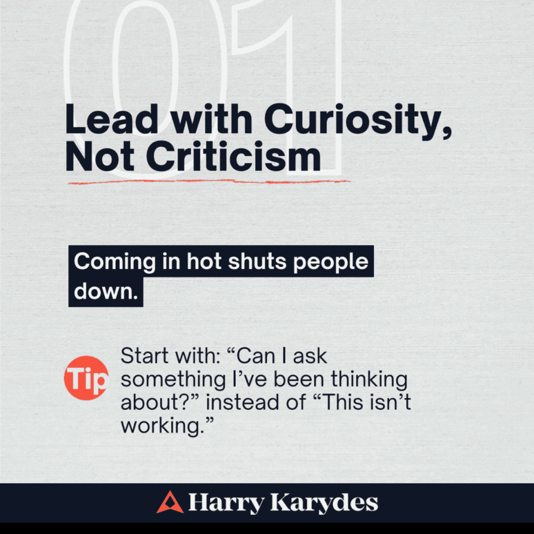 Lead with curiosity, not criticism, image 1 of 1