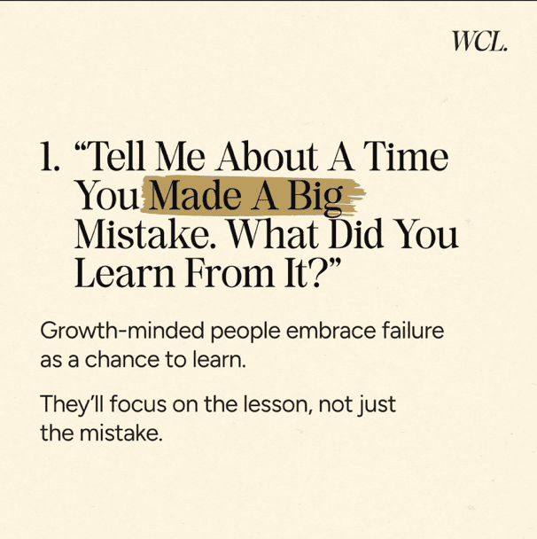 A big mistake — what did you learn?, image 1 of 1