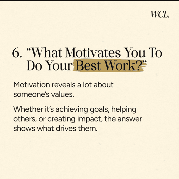 What motivates you to do your best work?, image 1 of 1