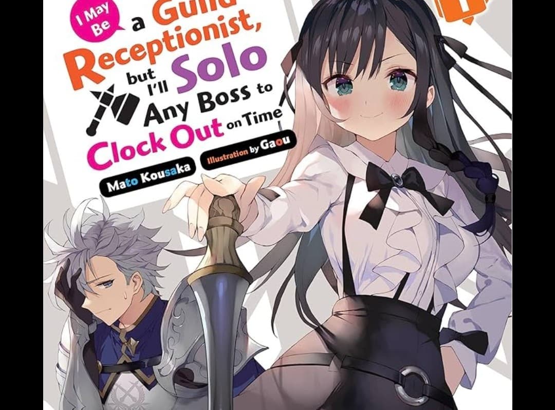 I may be a guild receptionist but i'll solo any boss to clock out on time, image 1 of 1