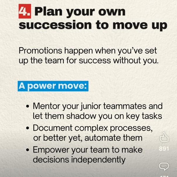 Plan your own succession, image 1 of 1