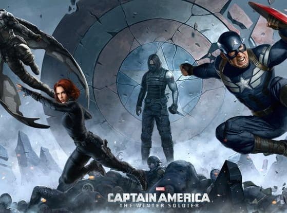 Captain America : The winter soldier - 2014, image 1 of 1