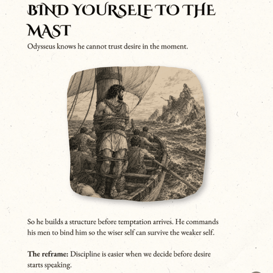 Bind yourself to the mast, image 1 of 1
