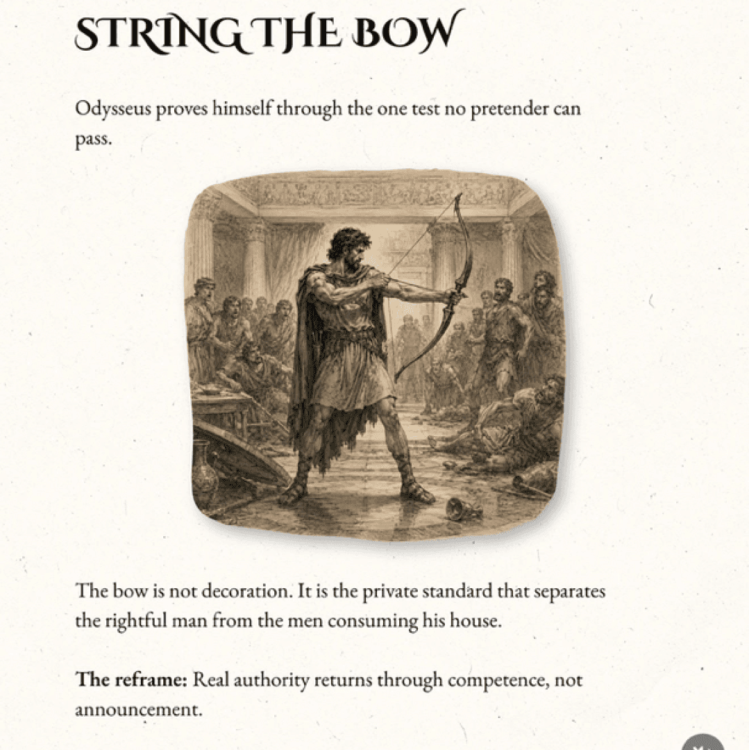 String the bow, image 1 of 1