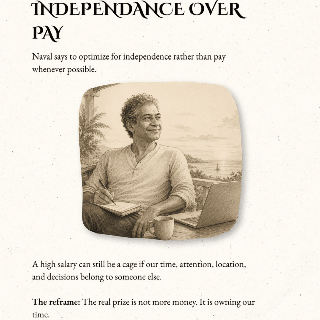Independance over pay, image 1 of 1