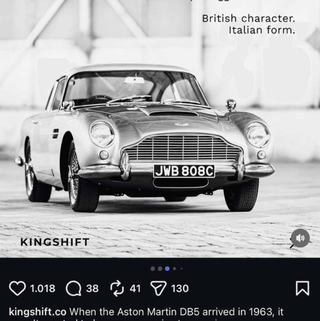 Aston Martin DB5 1963, image 1 of 1