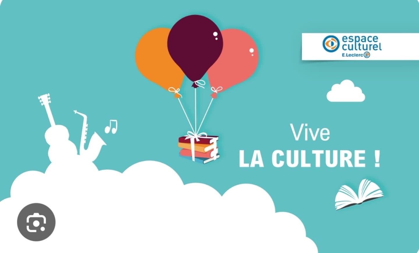 Carte cadeau Leclerc Culturel, image 1 of 1