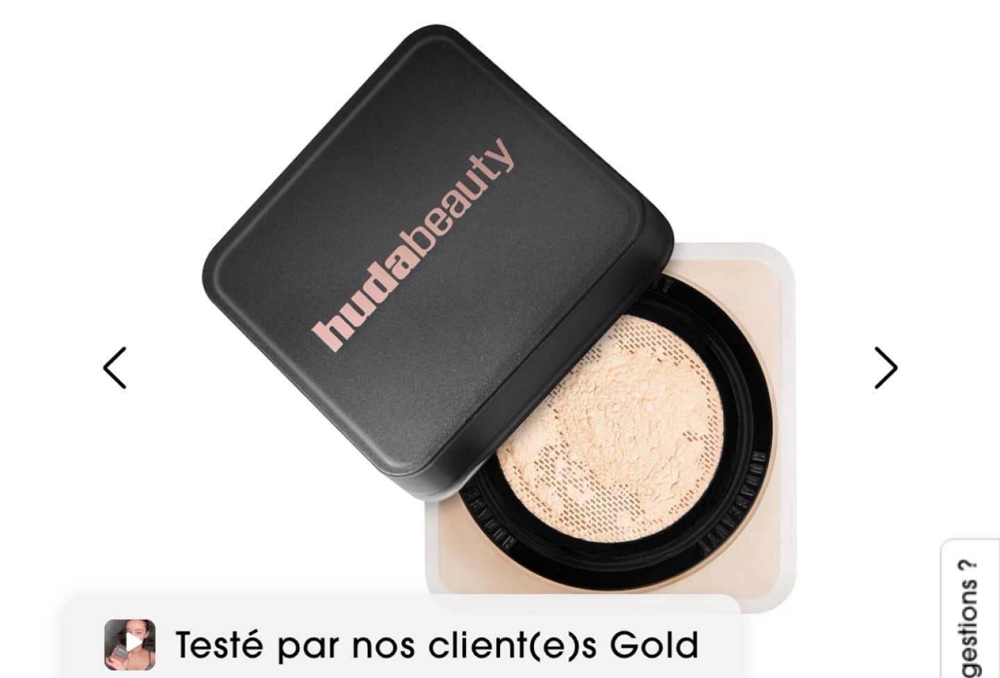 Poudre libre fixatrice HUDA BEAUTY, image 1 of 1