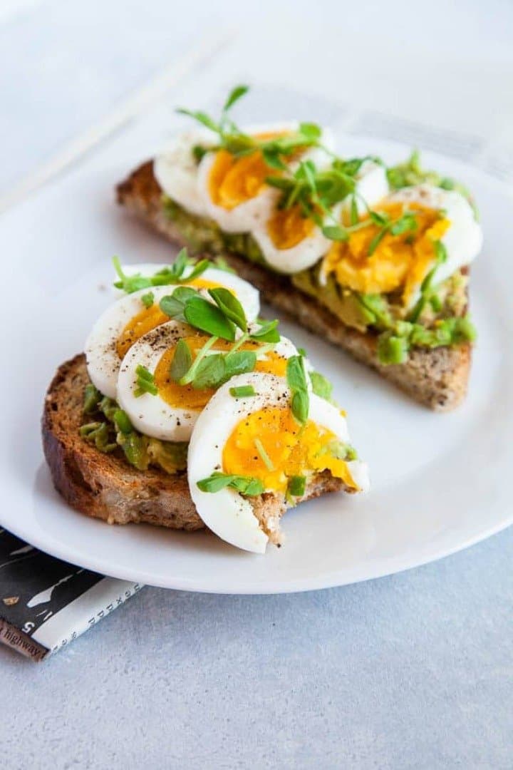 Hard-Boiled Eggs & Avocado, image 1 of 1