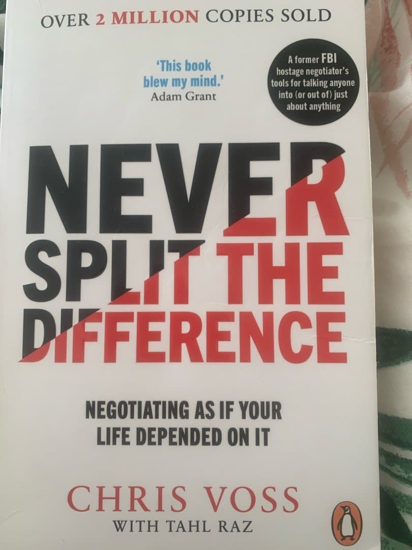 Never Split the Difference - Chris Voss, image 1 of 1
