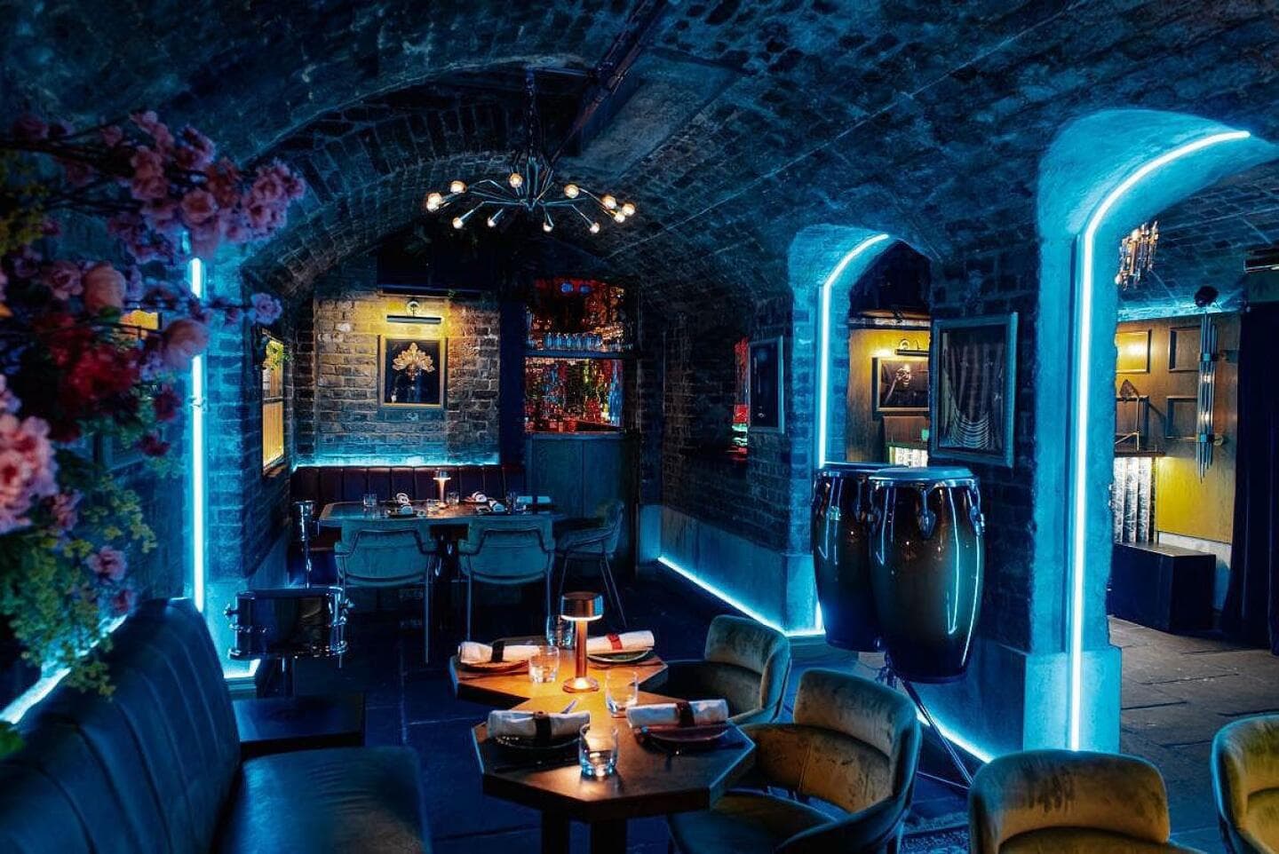 Nightcap at a Speakeasy Bar, image 1 of 1