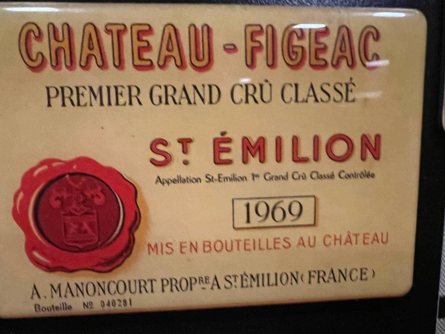 Chateau Figeac, image 1 of 1