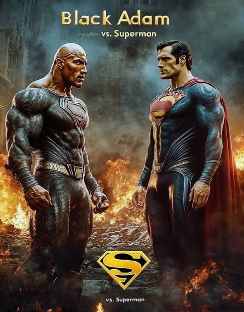 Adão negro vs superman, image 1 of 1