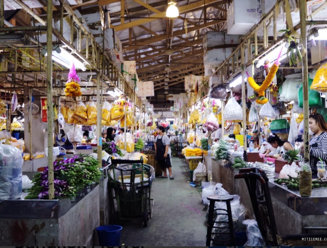 Pak Klong Talat Flower Market, image 1 of 1