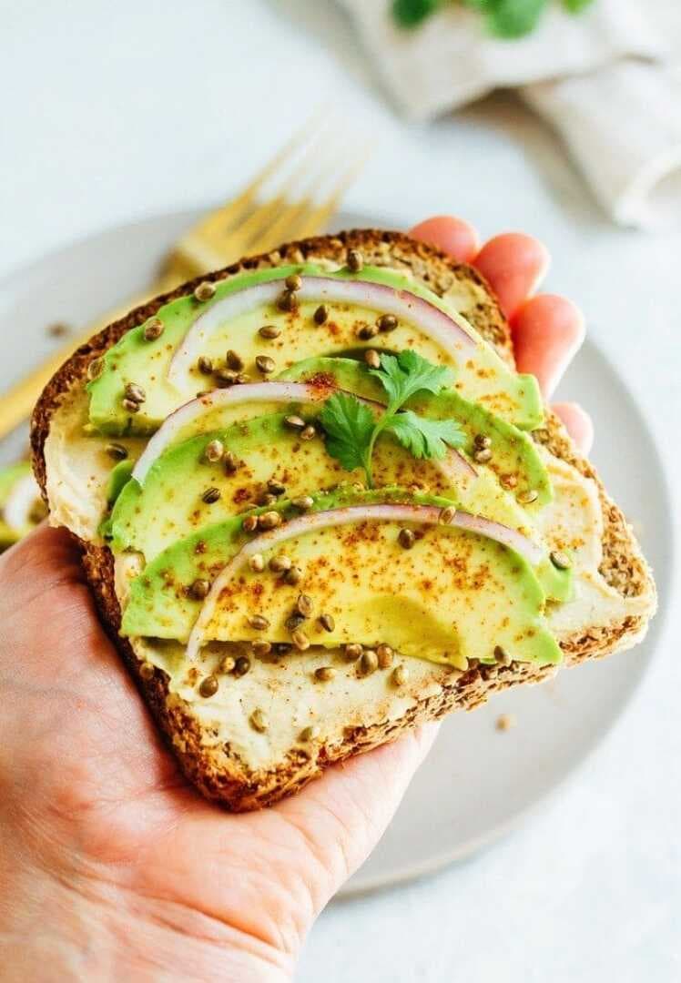 Avocado Toast with Hemp Seeds, image 1 of 1