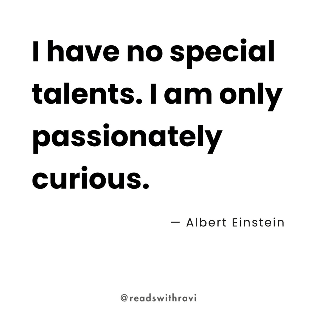 I have no special talents, I am only passionately curious, image 1 of 1