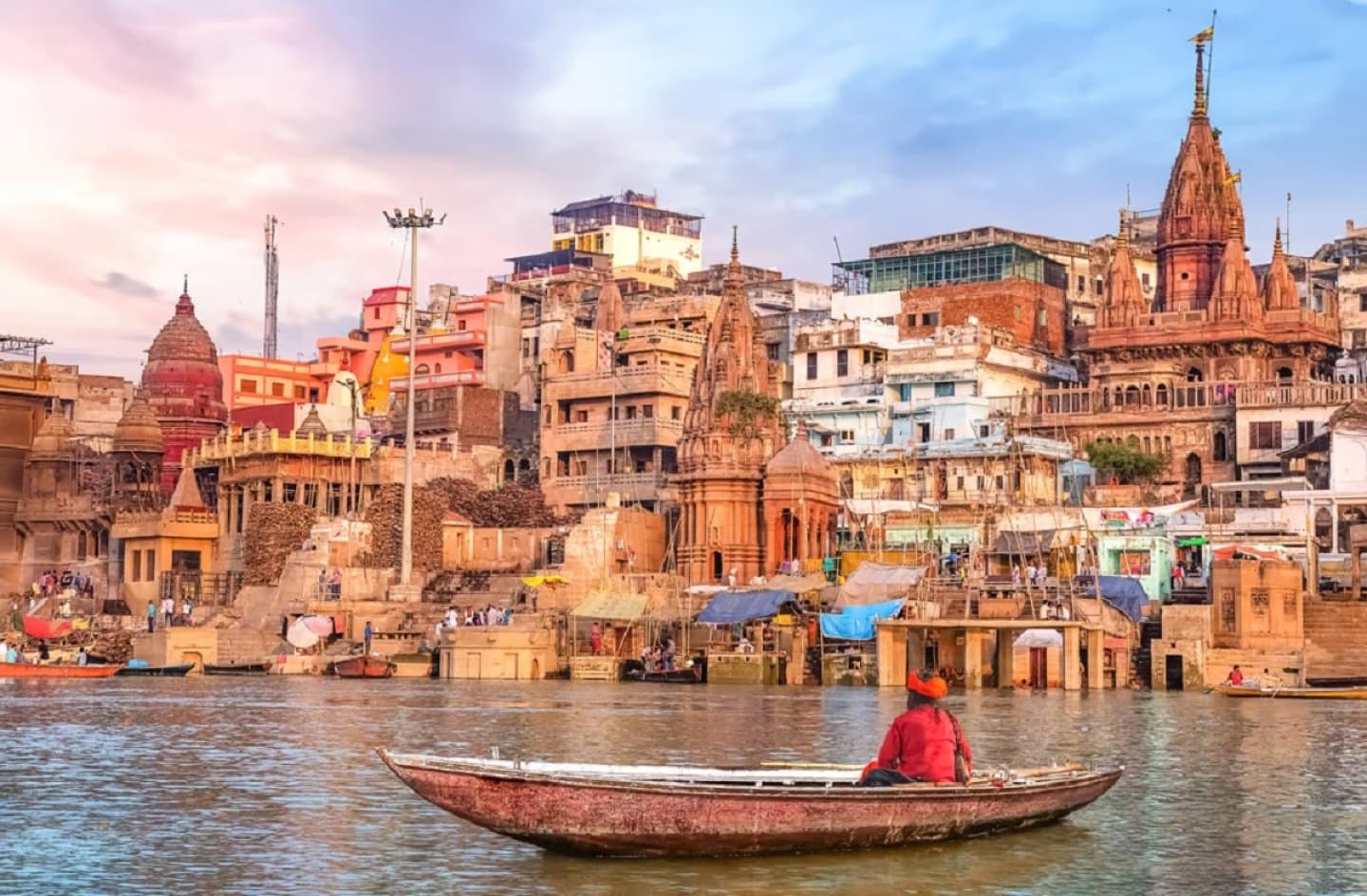 Explore the Temples of Varanasi, image 1 of 1