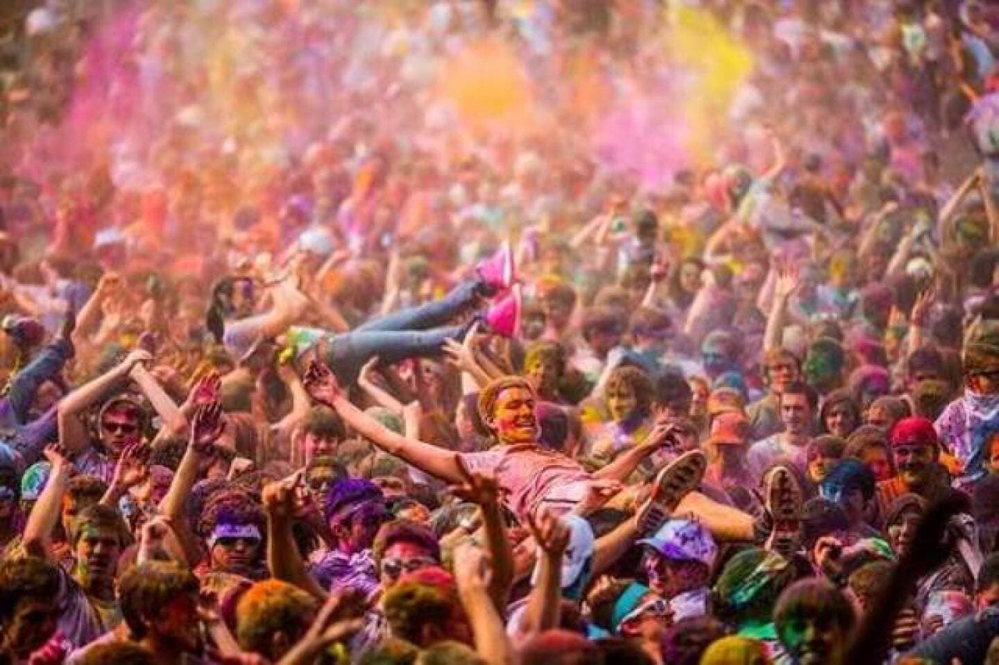 Participate in Holi, the Festival of Colors, image 1 of 1
