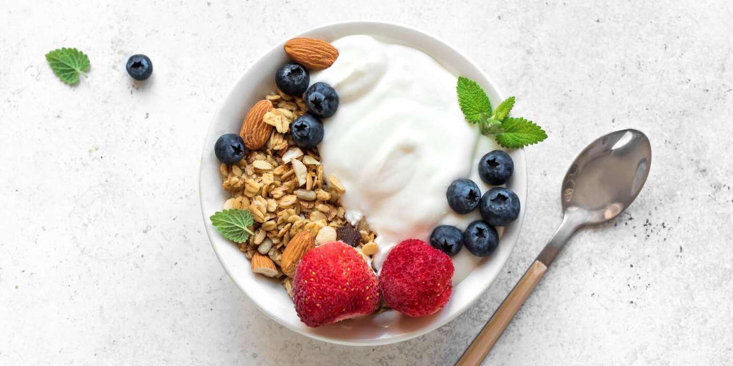 Greek Yogurt with Nuts & Berries, image 1 of 1
