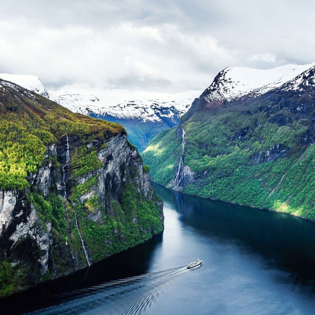Explore the Fjords by Boat, image 1 of 1