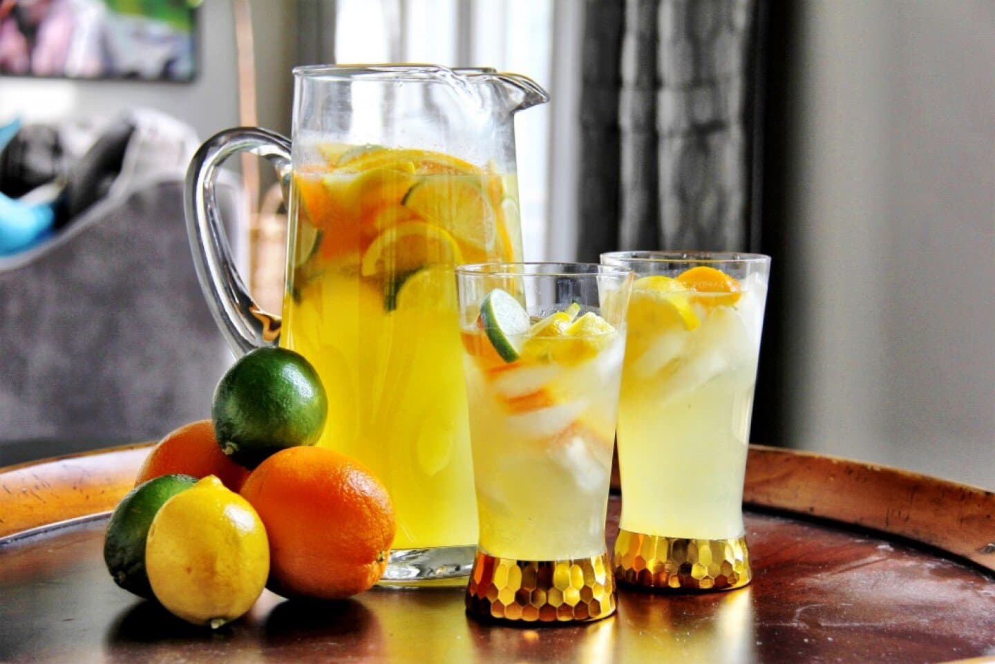 White Sangria with Citrus Fruits, image 1 of 1