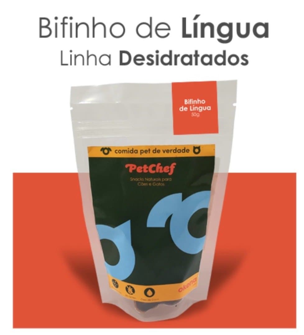 Petisco Desidratado Bifinho de Língua, image 1 of 1