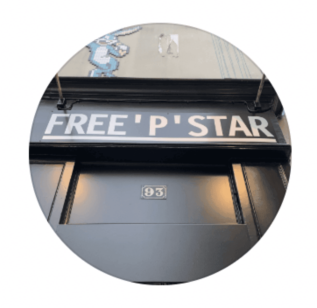 Free 'P' Star, image 1 of 1