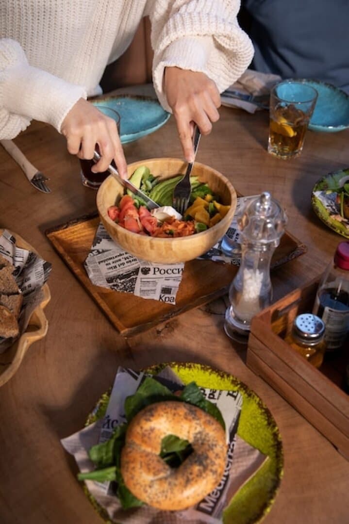 Lunch at a Farm-to-Table Restaurant, image 1 of 1