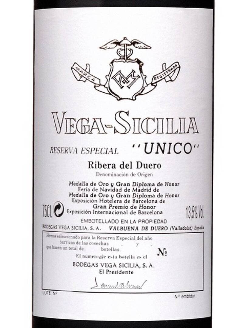 "Unico" Vega-Sicilia, image 1 of 1
