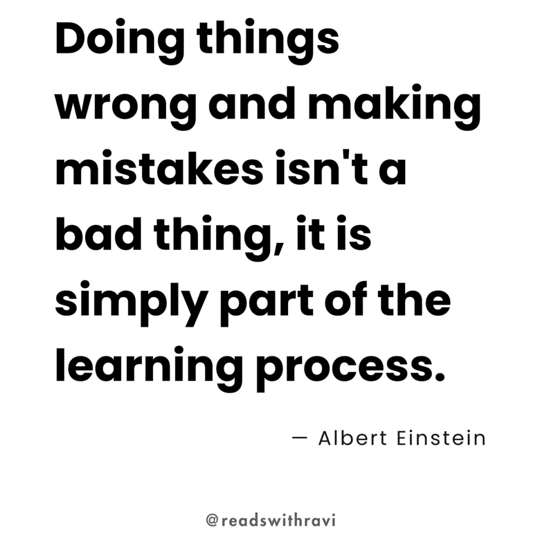 Doing things wrong is only part of the learning process, image 1 of 1