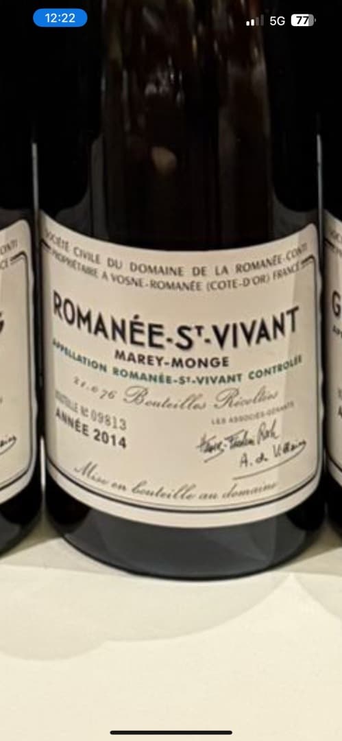 Romanee St Vivant, image 1 of 1