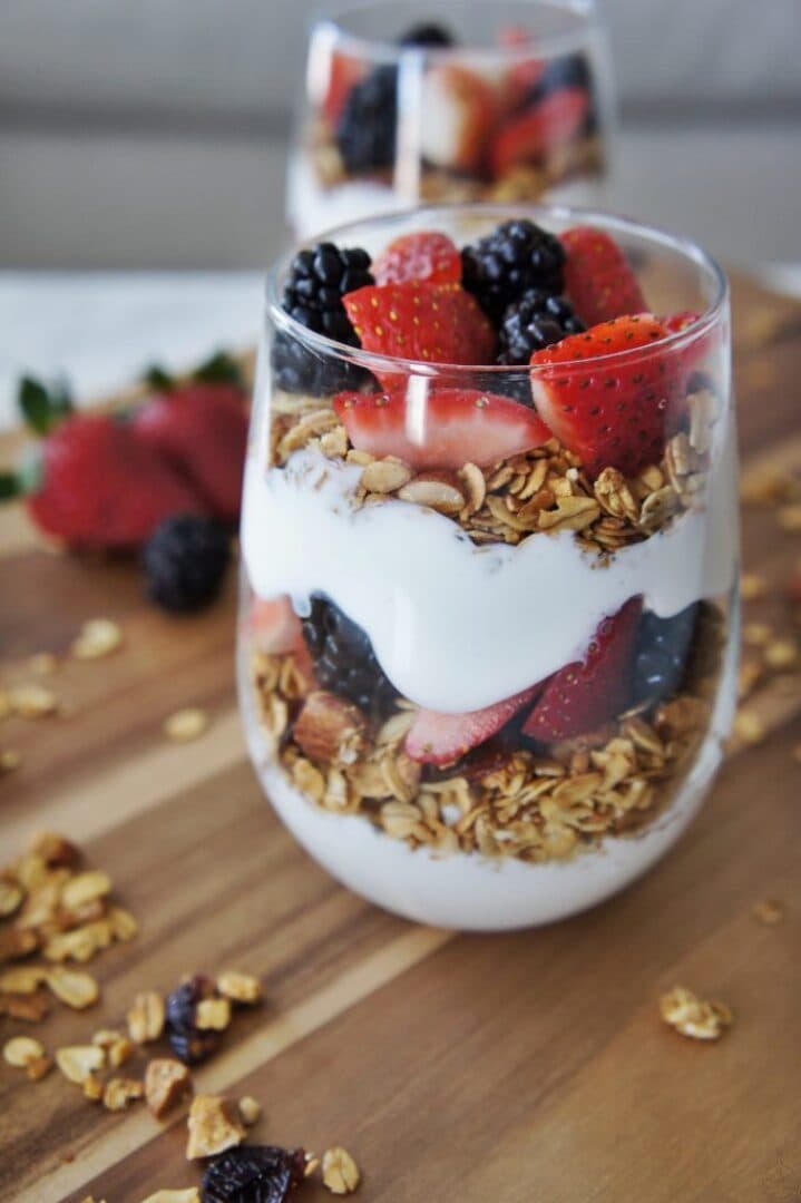 Greek Yogurt Parfait with Berries, image 1 of 1