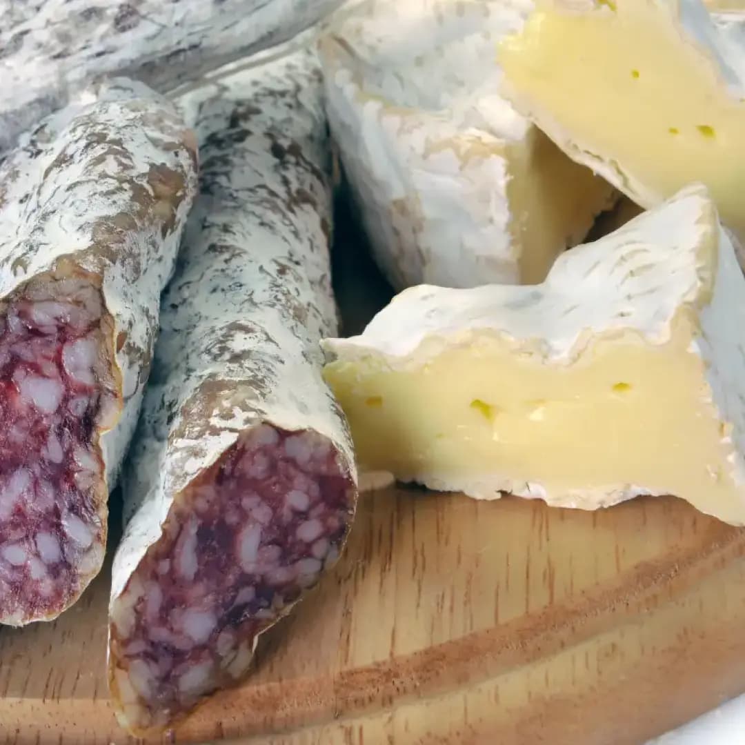 Camembert and Soppressata, image 1 of 1