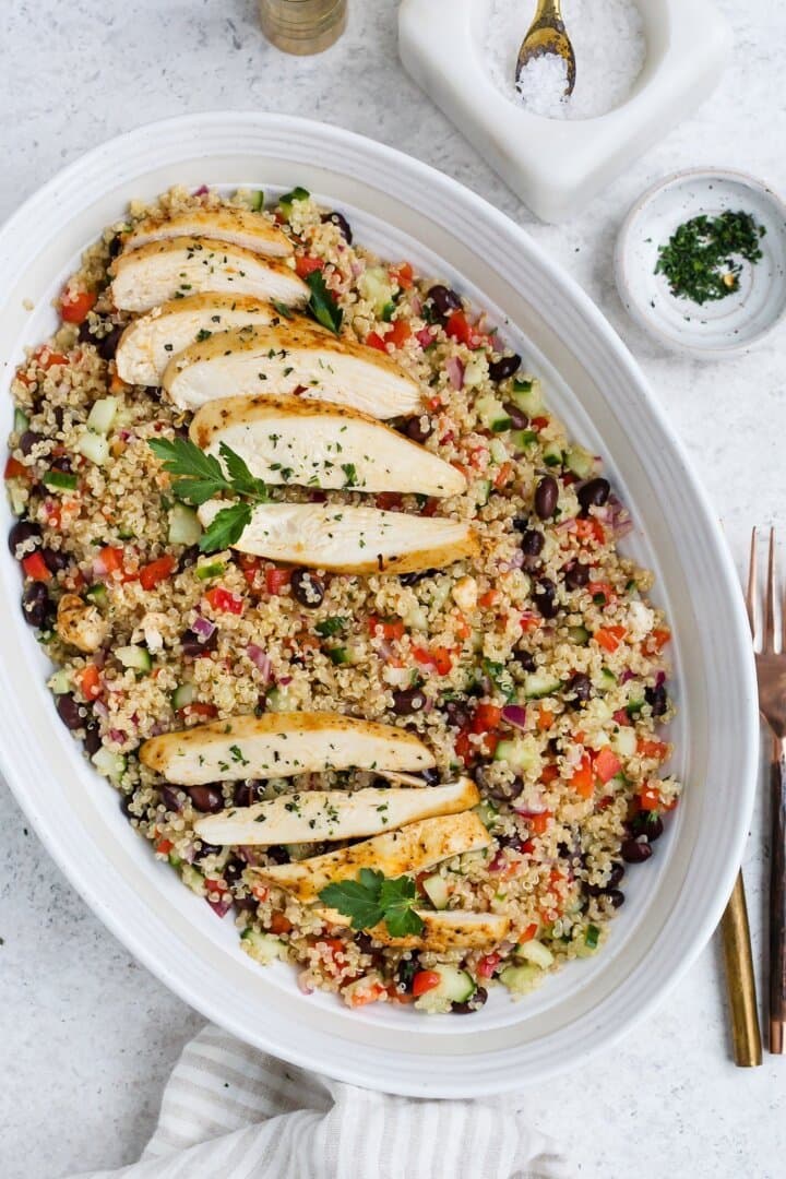 Quinoa Salad with Grilled Chicken, image 1 of 1