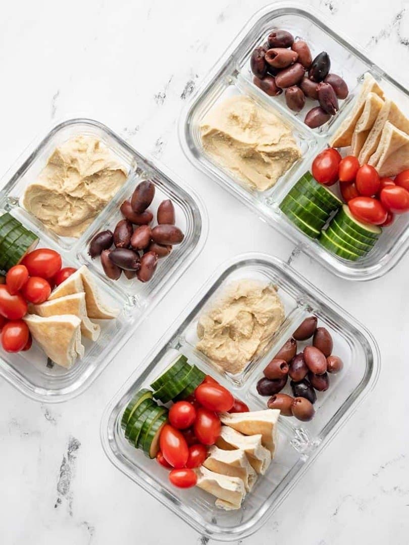 Pita Bread with Hummus, image 1 of 1