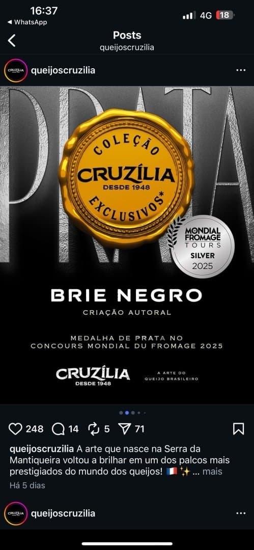 Cruzilia Brie Negro, image 1 of 1