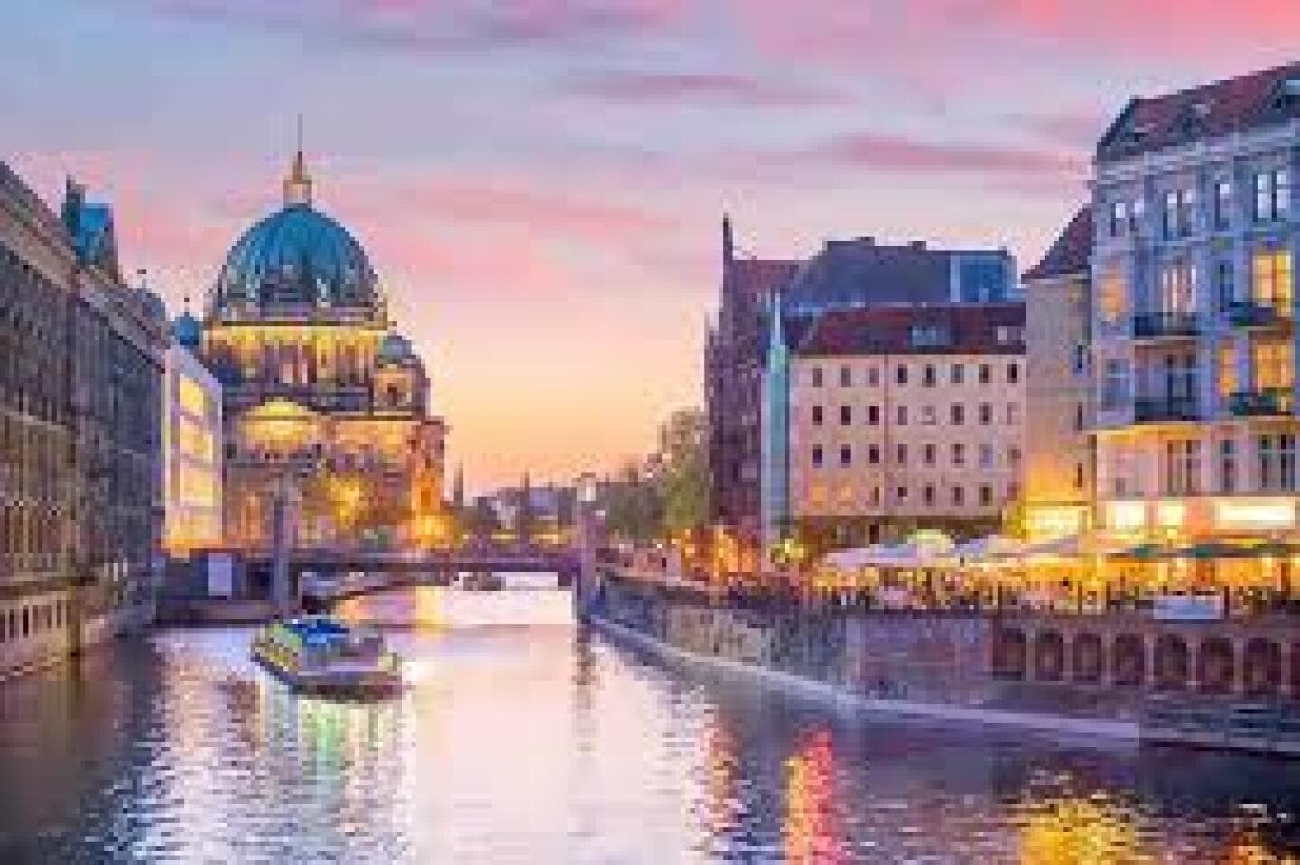 Alternative: Evening Stroll Along the Spree River, image 1 of 1