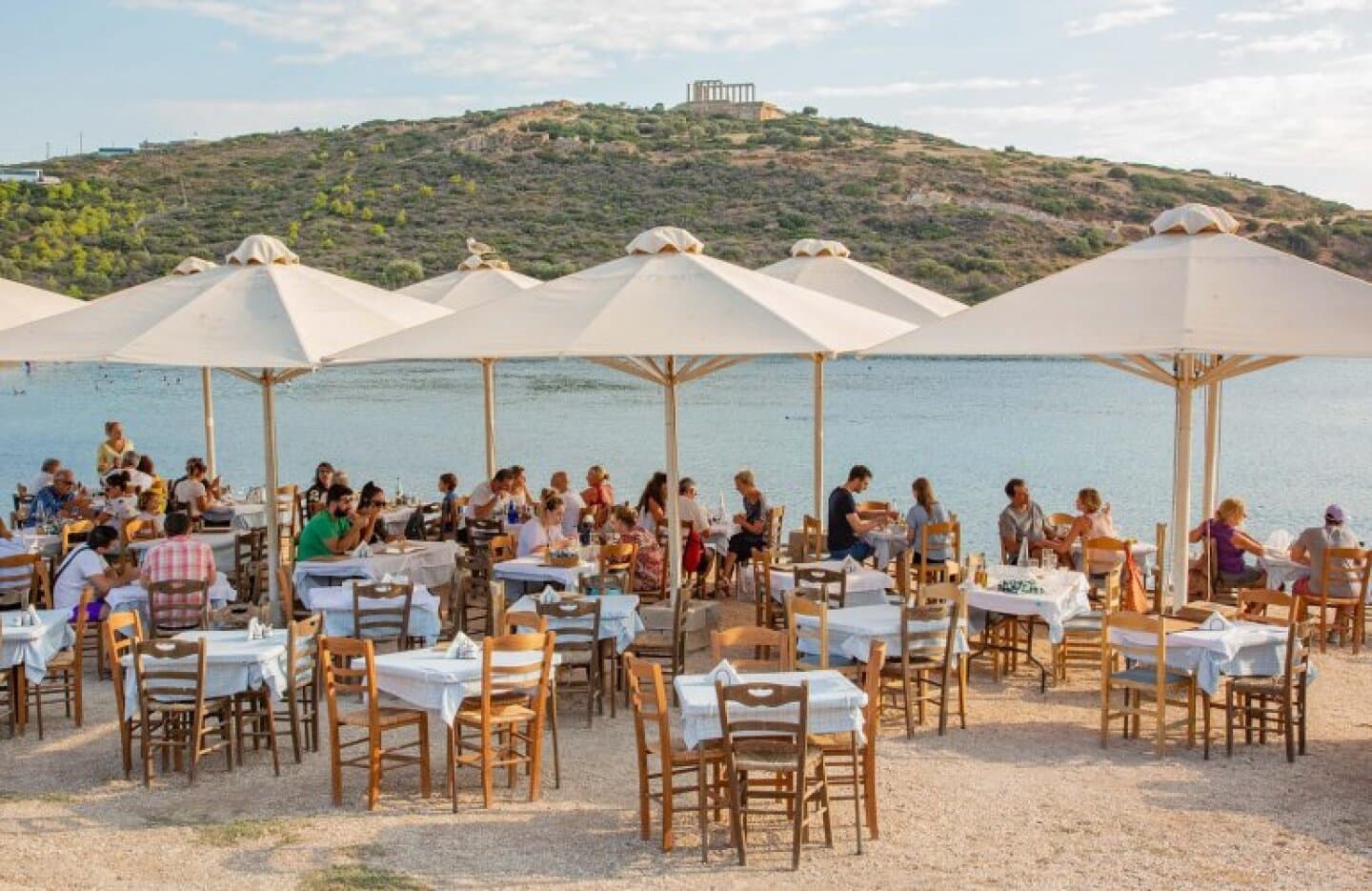 Lunch at a Seaside Taverna, image 1 of 1