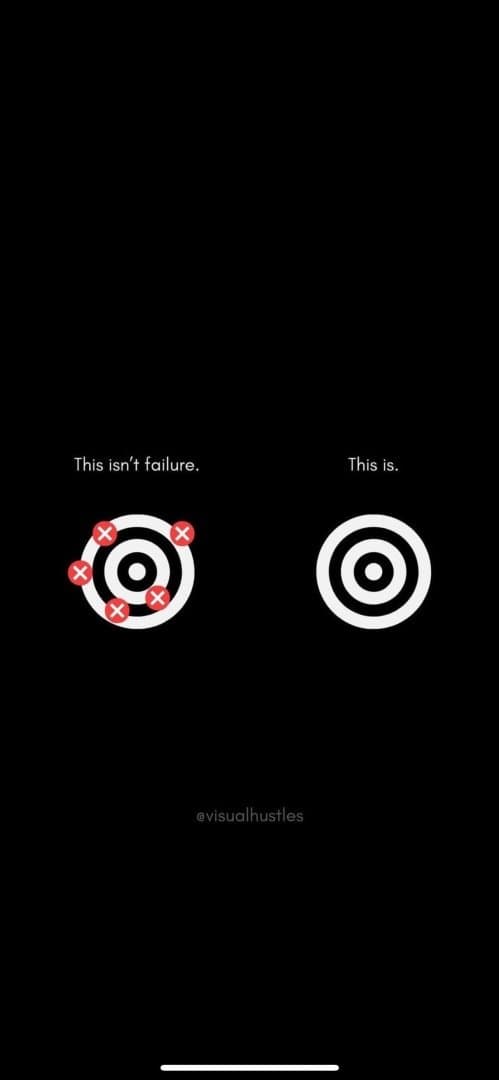 Redefine what failure means, image 1 of 1