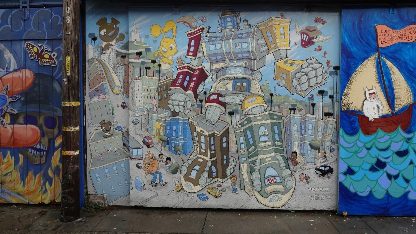 Classic Mission Mural Walk (Precita Eyes), image 1 of 1