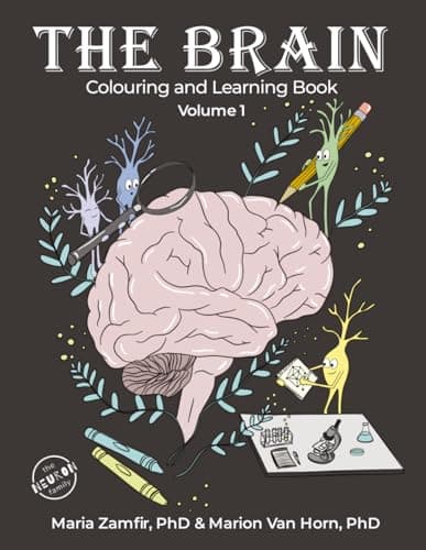 The Brain Coloring and Learning Book, image 1 of 1