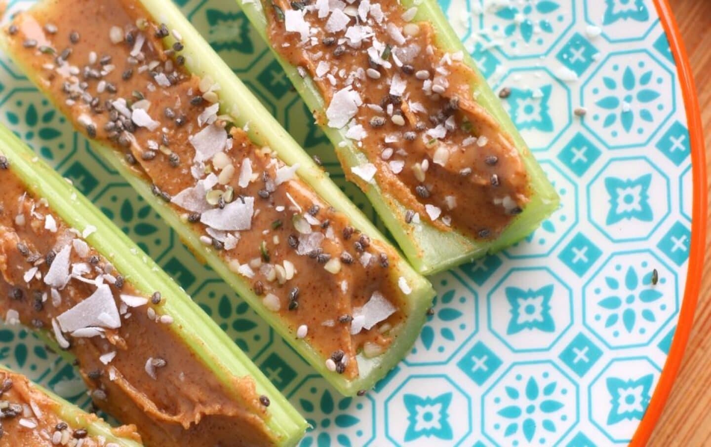 Almond Butter with Celery Sticks, image 1 of 1
