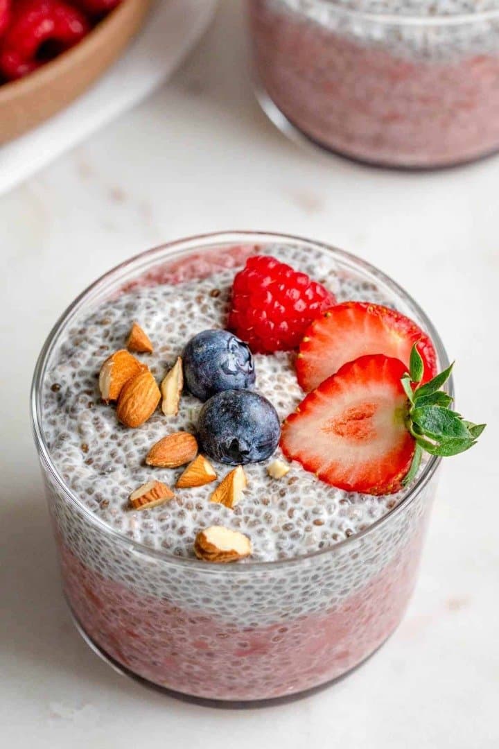 Chia Pudding with Fresh Berries, image 1 of 1