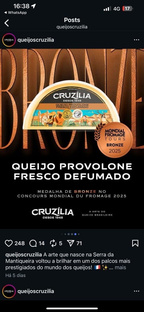 Cruzilia Provolone Defumado, image 1 of 1