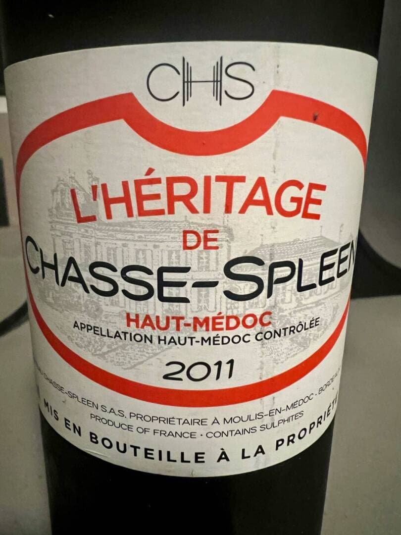 L'Heritage de Chasse-Spleen, image 1 of 1