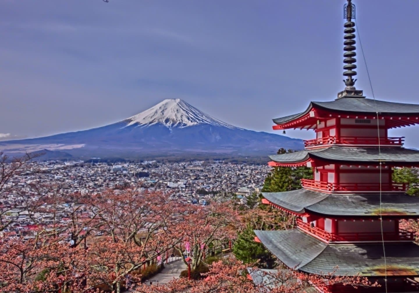 Mount Fuji (Chureito Pagoda), image 1 of 1